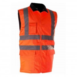 Gilet haute visibilité chaud