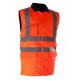 Gilet haute visibilité chaud - orange fluo