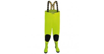 Waders sécurité pompier - jaune fluo