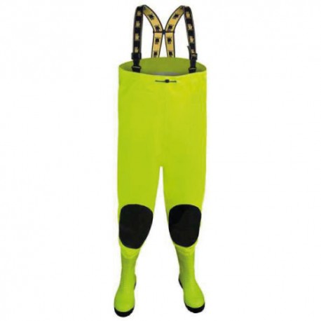 Waders sécurité pompier - jaune fluo