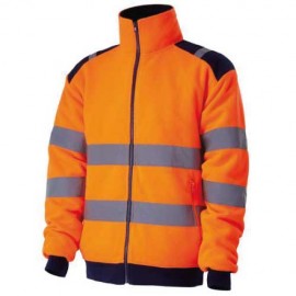 Veste polaire haute visibilité