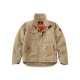 Blouson OKARA sable - col ouvert