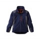 Vest Softshell OSTROV bleu - col ouvert