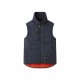 Gilet sans manche ORTHEZ gris - col fermé