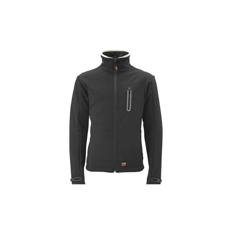 Veste Softshell Chauffante Homme - 5 Zones Chauffantes USB, Coupe-Vent, Doublure Amovible - Pour Ski, Pêche, Rando