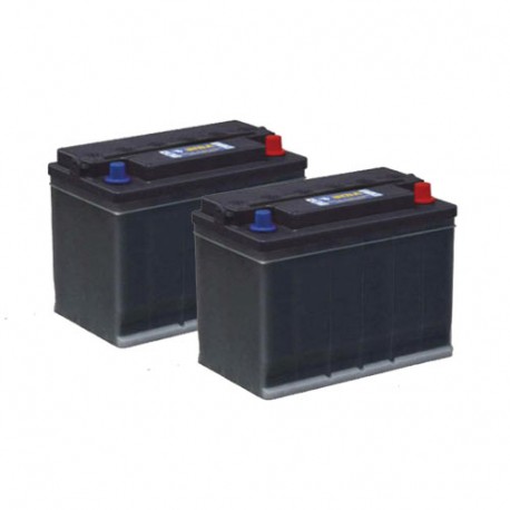 Pack 2 batteries 12V 140Ah - Gel