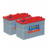 Pack 2 batteries 12V 157Ah - Plomb