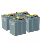 Pack 4 batteries 6V 240Ah - Plomb