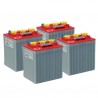 Pack 4 batteries 6V 270Ah - Plomb