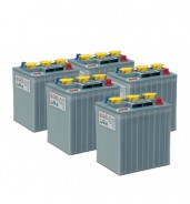 Pack 5 batteries 6V 240Ah - Plomb