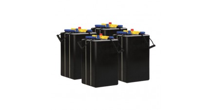 Pack 4 batteries 6V 195Ah - Plomb