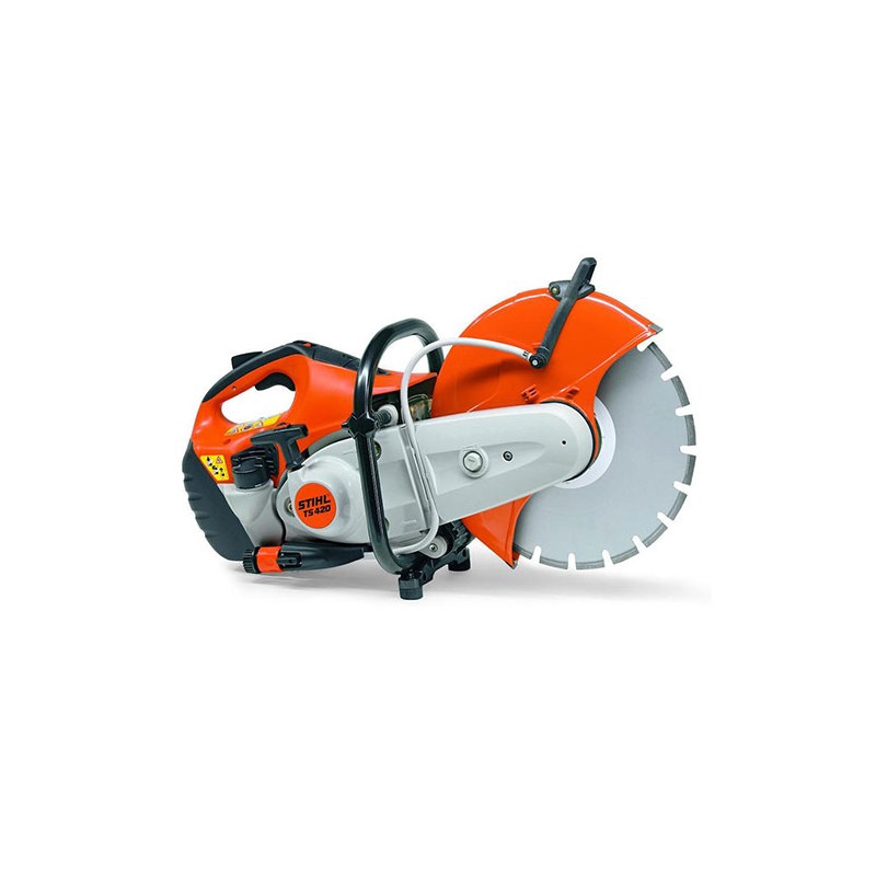 Découpeuse thermique STIHL TS 420 avec disques diamants SAMEDIA