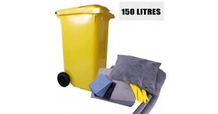 Kit anti pollution tous liquides 150 L