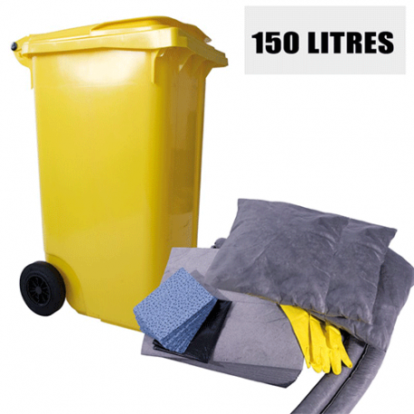 Kit anti pollution tous liquides 150 L