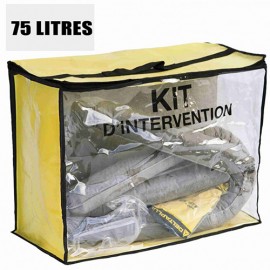 Kit anti pollution tous liquides 75 L