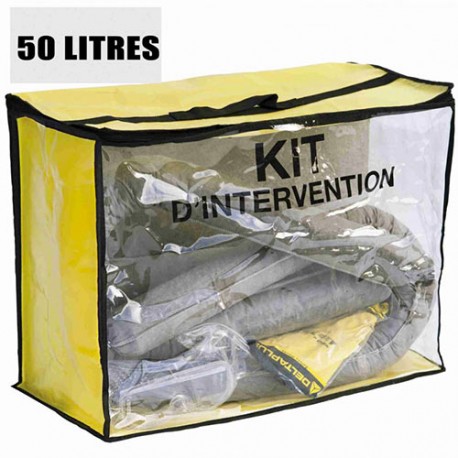 Kit anti pollution tous liquides 50 L
