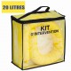 Kit anti pollution chimique 20 L