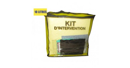 Kit anti pollution chimique 10 L