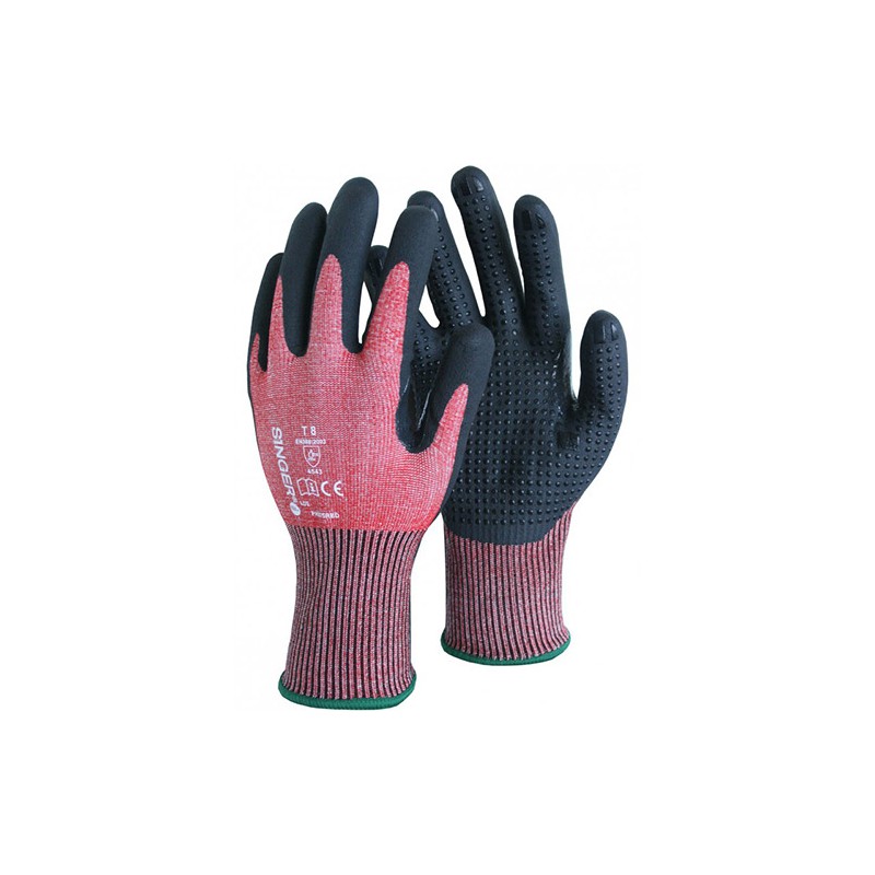 Gants de soudeur renforcé en croute de bovin 51WELD Singer Safety