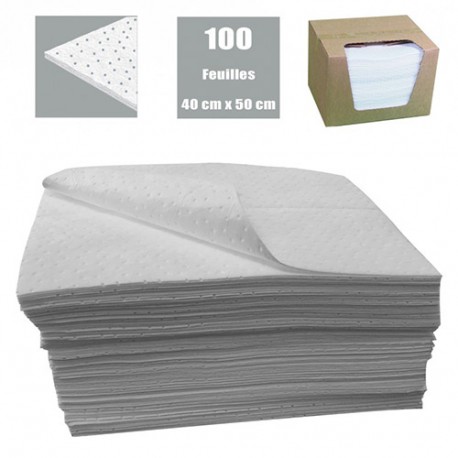 Feuilles absorbantes - CTP Equipements