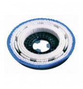 Brosse à Moquette Pour Monobrosse Ghibli Ergoline 17" - Référence SB143 - Dimensions Ø348 X 121 Mm - Matériau PPL 0,45 C/bride