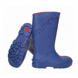 Bottes PU sécurité Troya ULTRAGRIP bleues S4