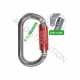 Mousqueton ovale en aluminium