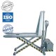 Transpalette manuel inox ciseaux TMS-80E