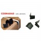 Coins plastiques pour feuillages COIN4040 - Dimensions