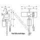 Palan électrique à chaîne 380 V EH schema