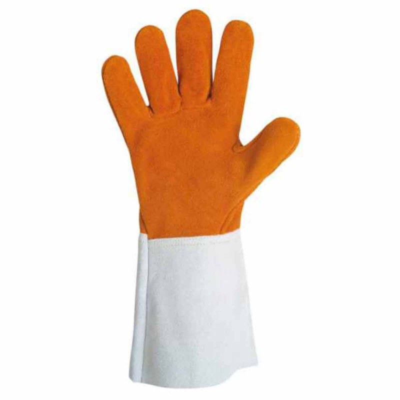 Gants anti chaleur en croûte de cuir