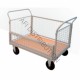 Chariot modulable 4 grillages porte rabattable CHM-4C