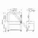 Cercleuse automatique premium EX-158-PLUS dimensions