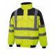 Blouson Haute Visibilité imperméable - jaune fluo