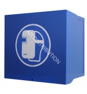 Boîte de rangement avec prise électrique pour masques respiratoires et masque soudeur EPIBOX taille L