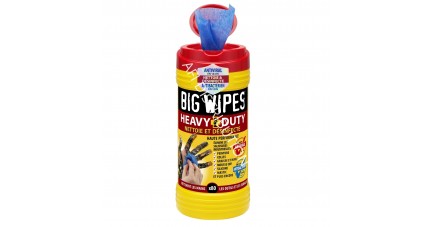 Lingettes antibactériennes et virucides Big Wipes