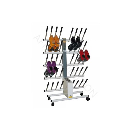 Aktobis WDH-ST4 - Sèche-Chaussures Et Gants 4 Tuyaux Avec Ozone - Élimination Odeurs Appareil Séchage Rapide Chaussures Sport