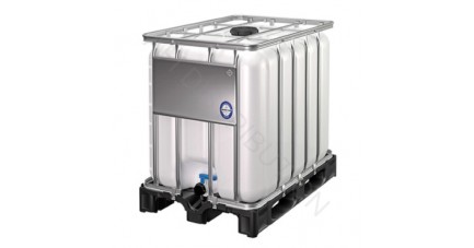 Conteneur IBC 600L avec palette plastique