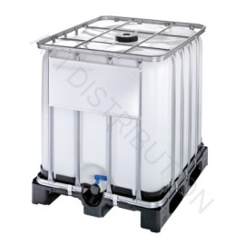 Conteneur IBC 1000L avec palette plastique