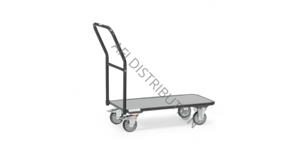 Chariot magasin gris
