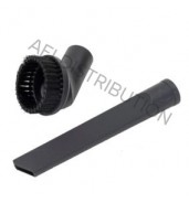 Suceur plat et brosse ronde pour aspirateur